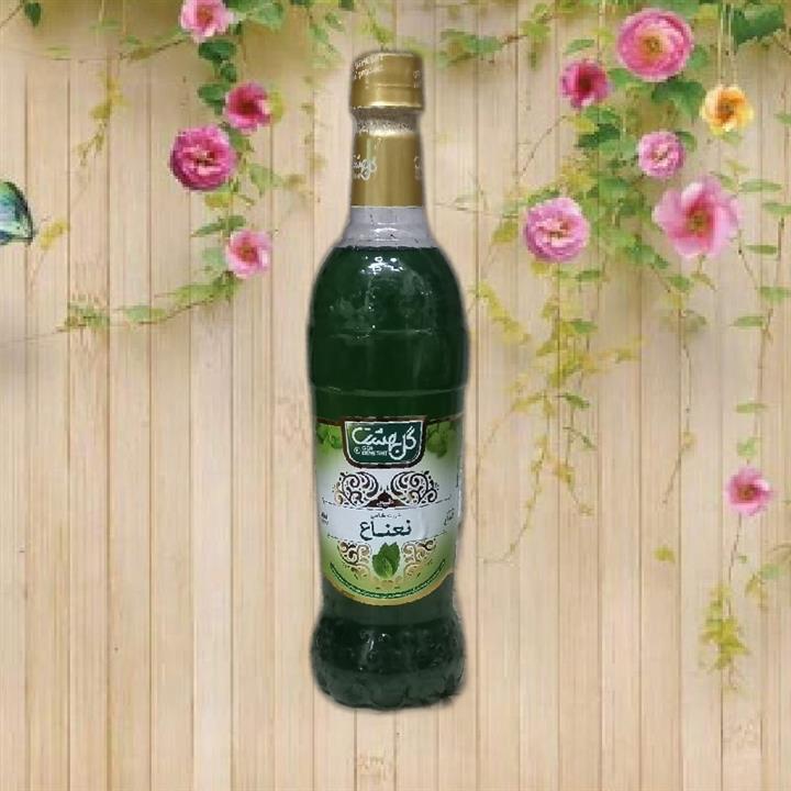شربت گیاهی نعنا گل بهشت محصولی از کاشان